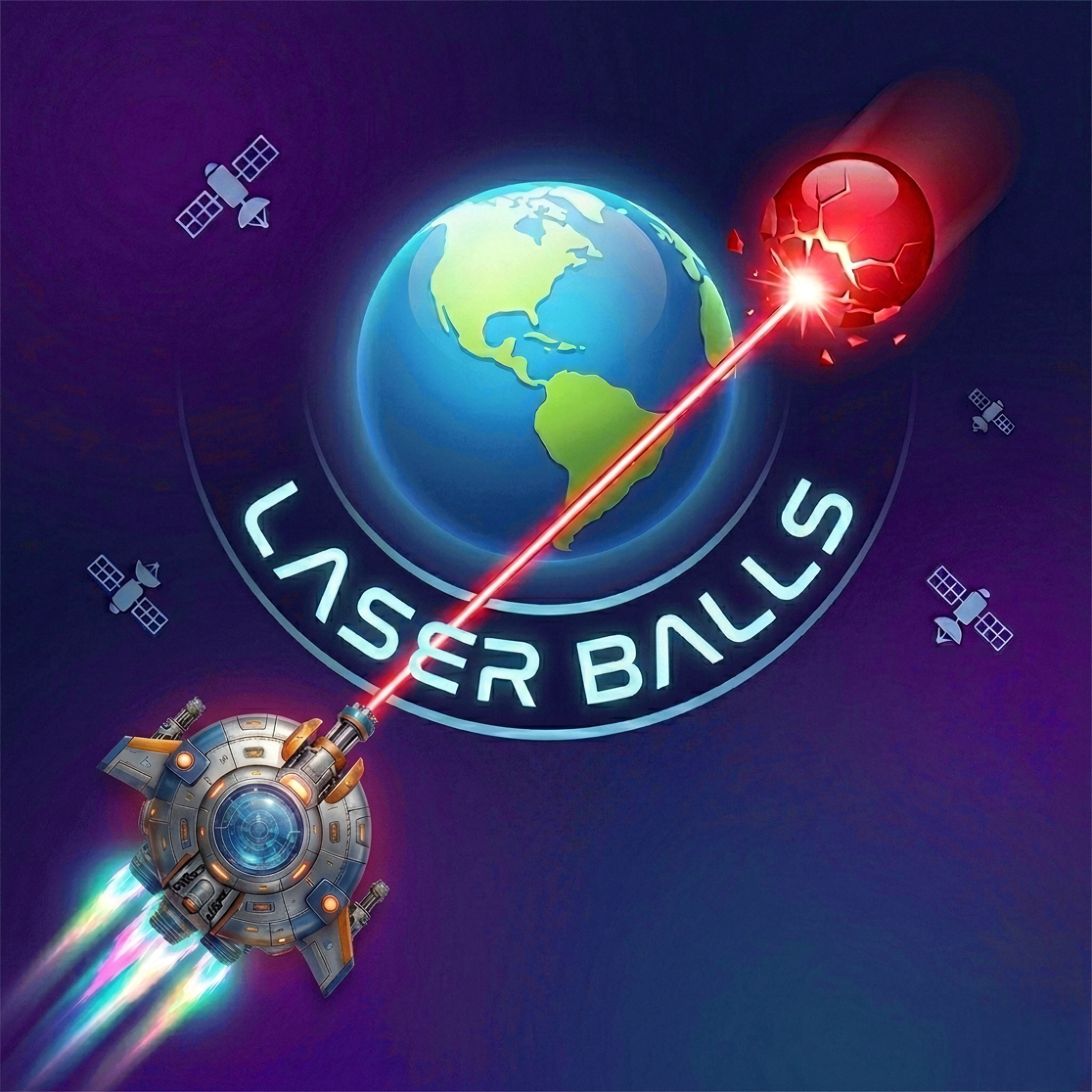 Laser Balls Icon